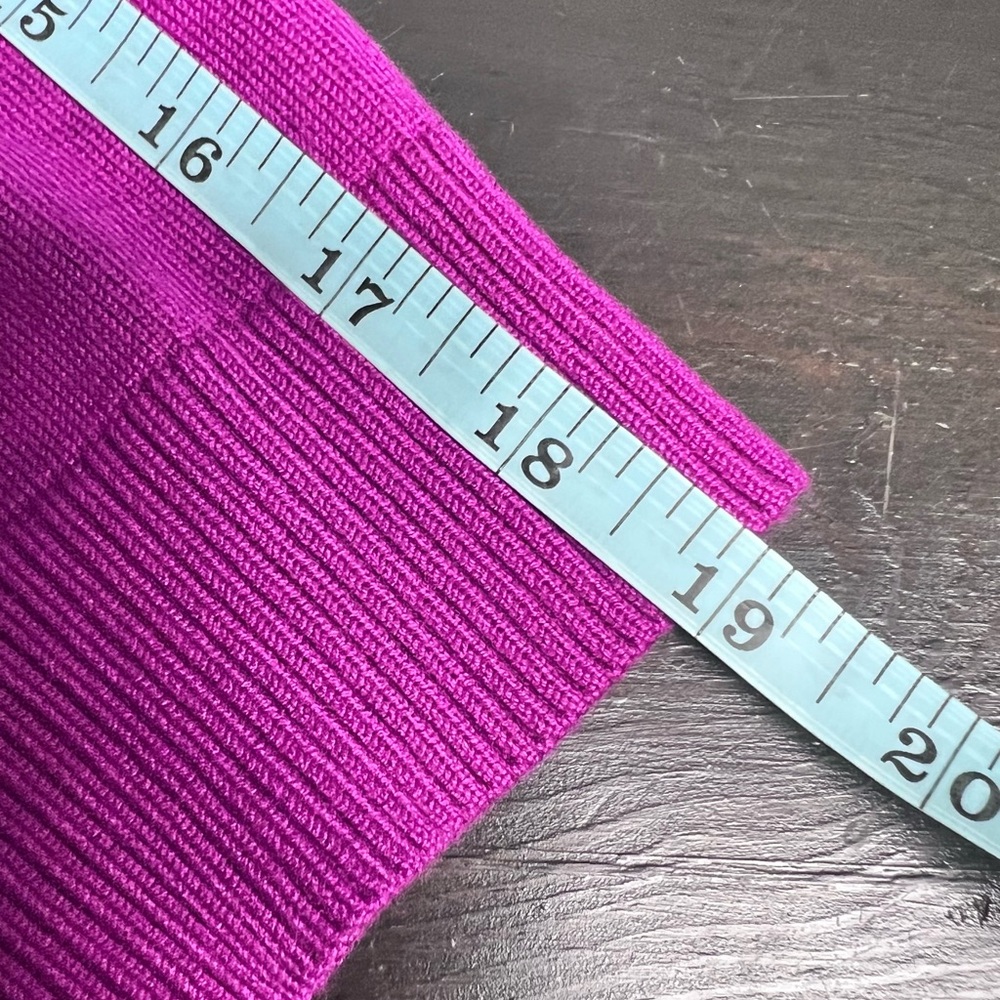 Cable & Gauge Fuchsia Cowl Neck Sweater - Picture 7 of 8